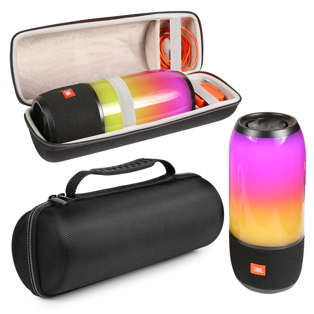 Защитный чехол для динамика EVA PU, чехол-сумка для JBL Pulse 3 Pulse3, bluetooth-динамик, дополнительное место для подключения и кабеля
