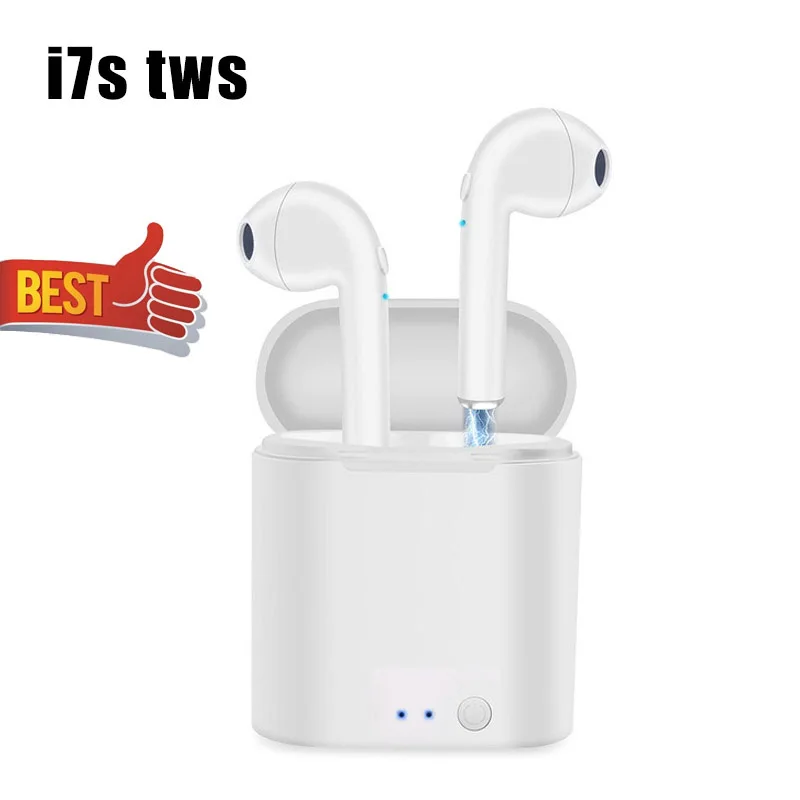 I7s tws Bluetooth наушники беспроводные вкладыши стерео бинауральный PK i9s i10 гарнитура