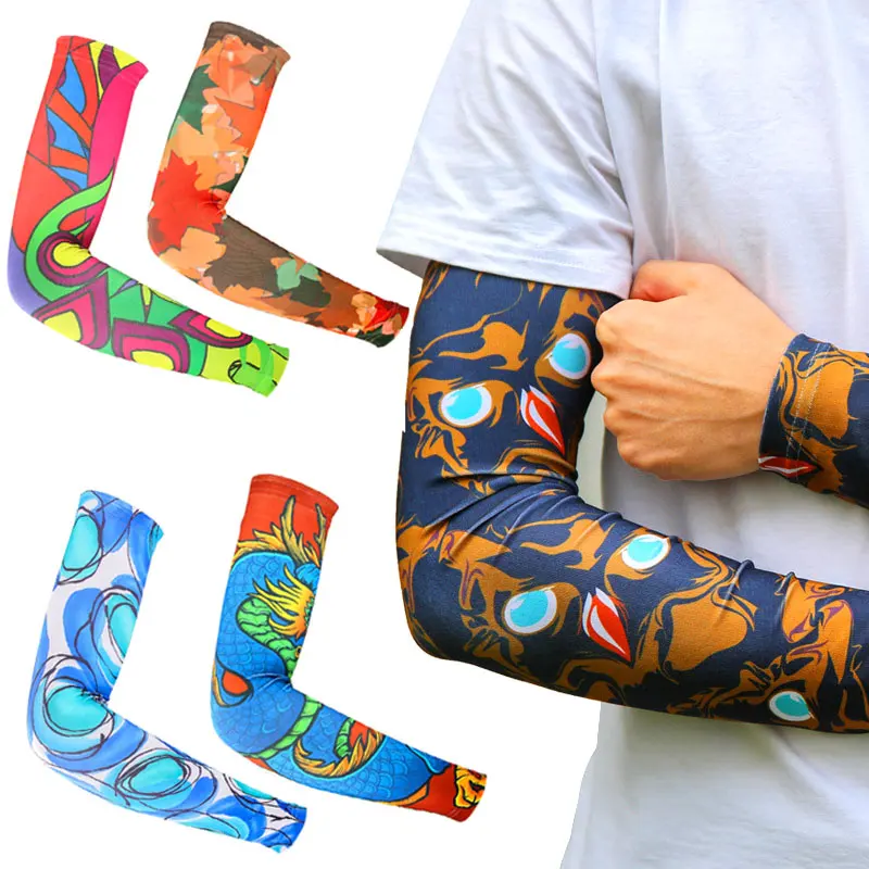 Охлаждающие рукава BHD2 для мужчин и женщин длинные УФ-защитные езды на велосипеде