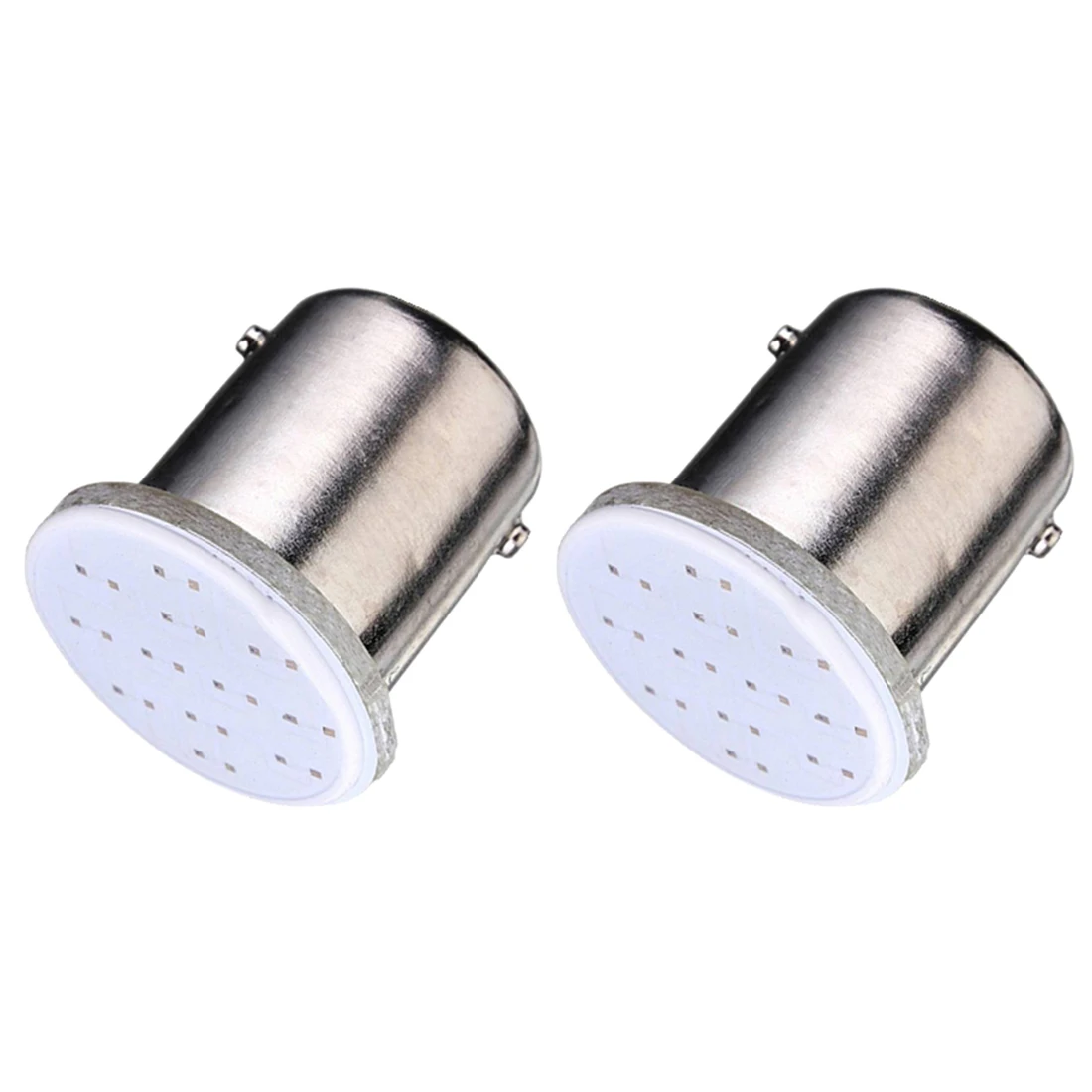 2X1156 T25-BA15S 12 светодиодный COB P21W задний фонарь для автомобиля DC 12 V красный