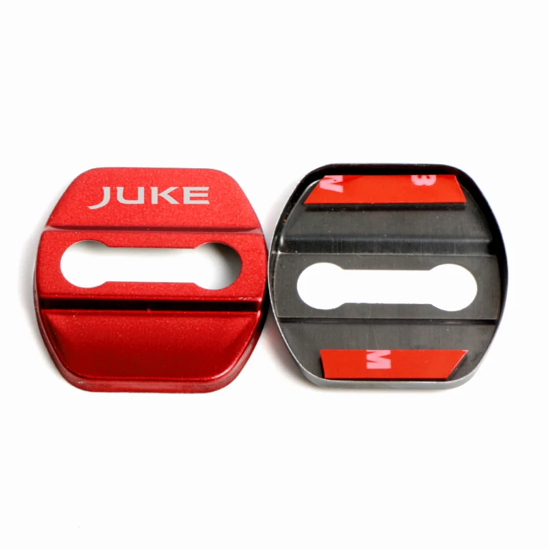 Автомобильный стильный защитный чехол с эмблемой для дверного замка Nissan JUKE Juke