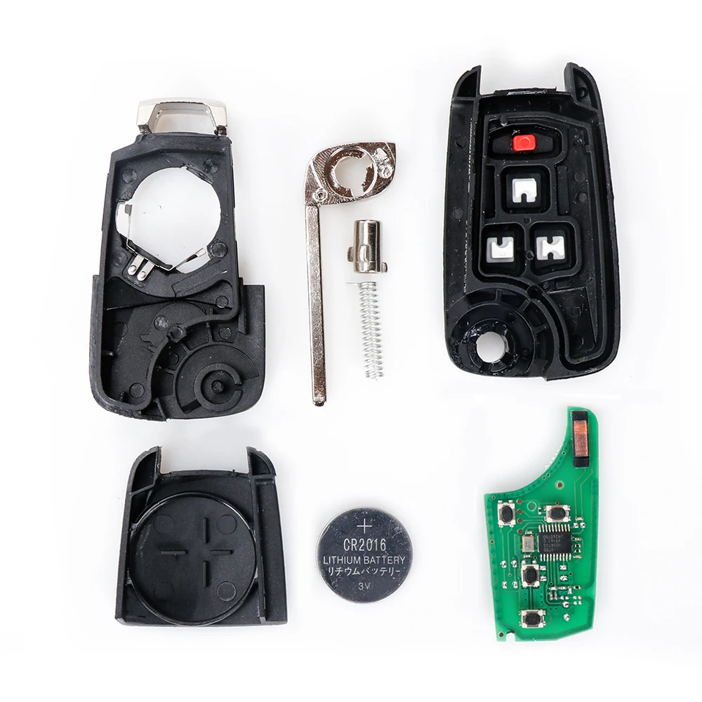 Автомобильная сигнализация VDIAGTOOL дистанционный ключ подходит для Chevrolet Malibu Cruze Aveo