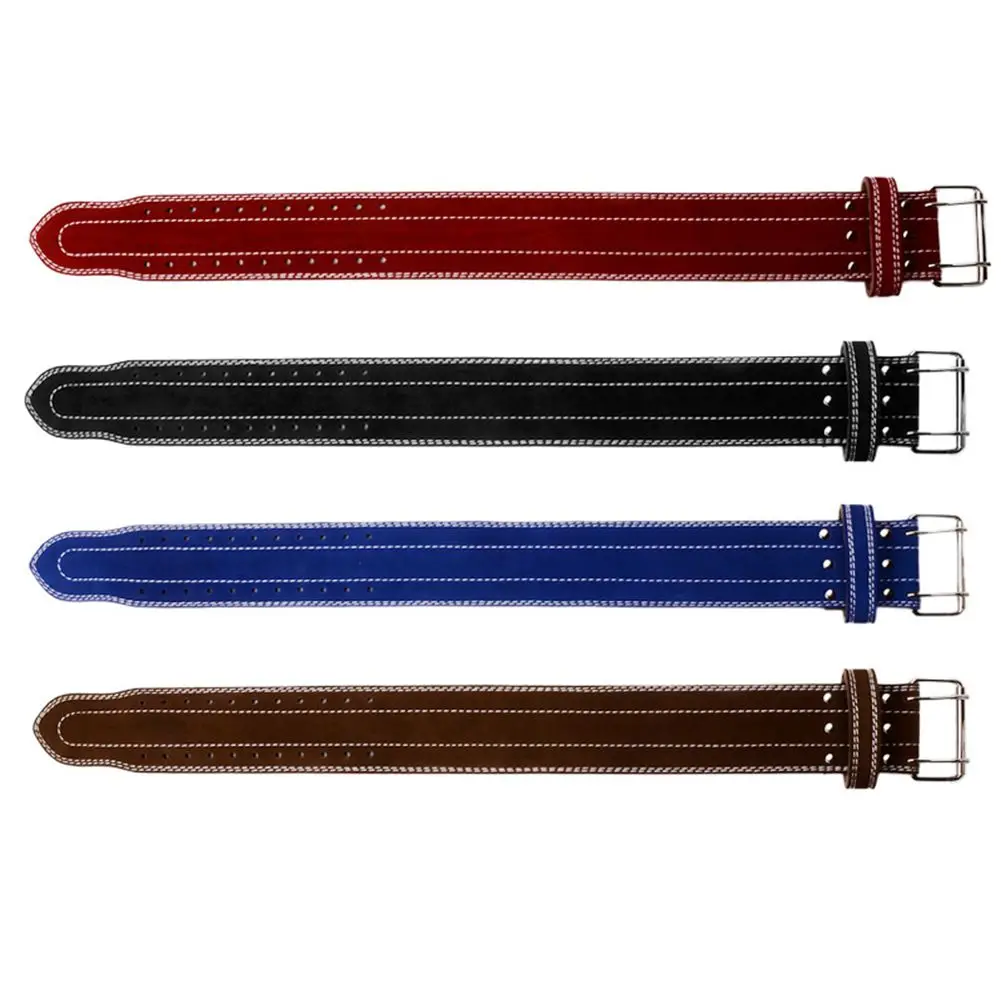 Heavy Duty из воловьей кожи тяжелая атлетика ремень для кроссфита фитнеса и спортзала ремень Вес подъемная штанга гантельного типа мускулатуры тяжёлая атлетика оборудование для тренажерного зала