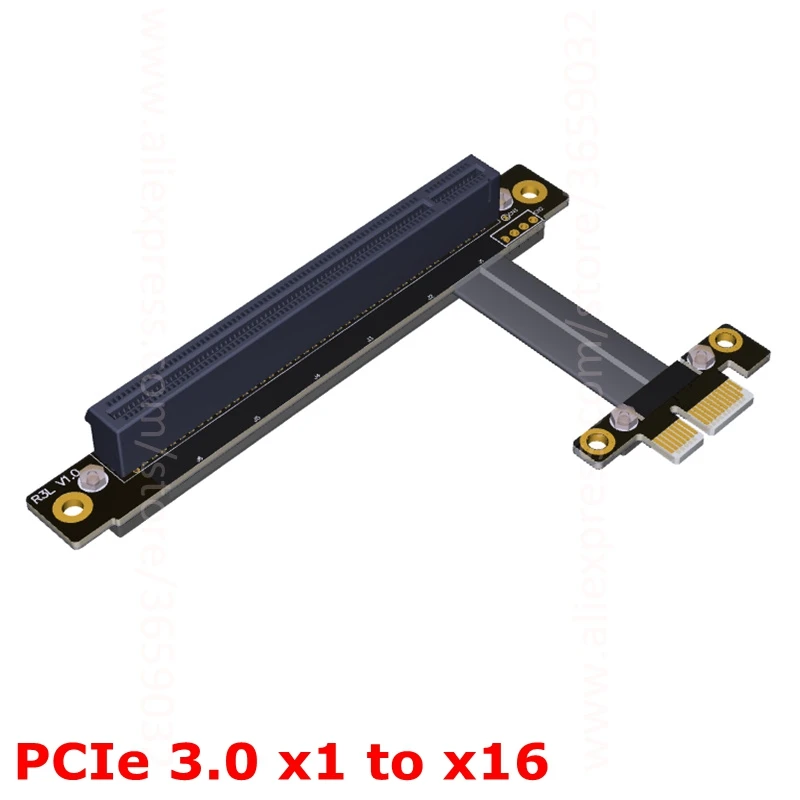 PCIe 3 0x1 папа к x16 мама кабель 8G/bps PCI E III материнская плата 1x 16x графическая карта
