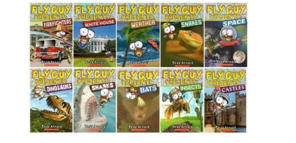 Fly Guy представляет Детские обучающие книги раннее обучение английскому языку для