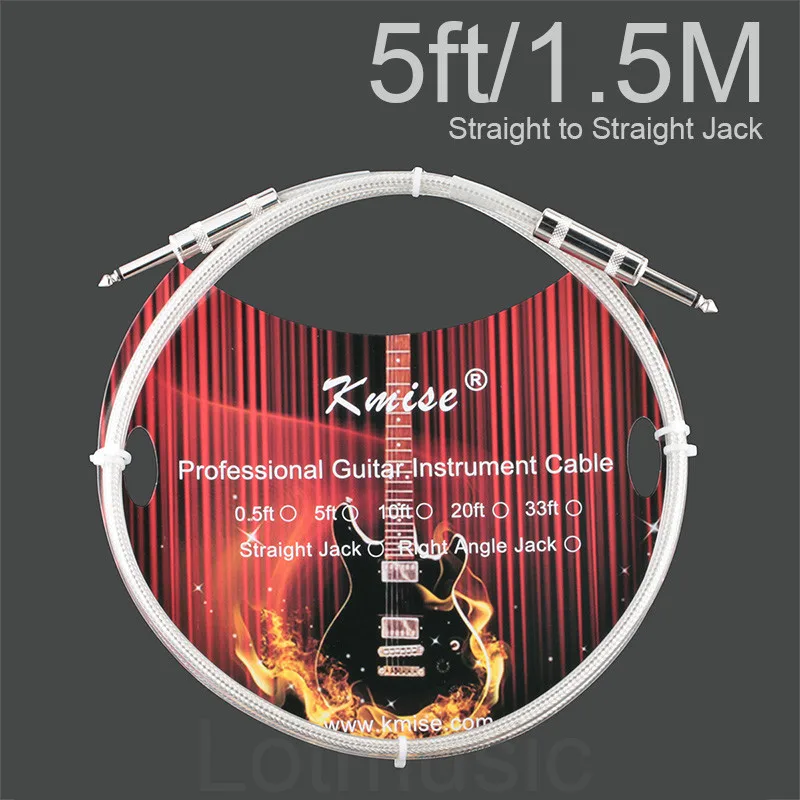 2 шт. кабель для электрогитары 5 футов|guitar cable cord|guitar cablefor electric guitar |