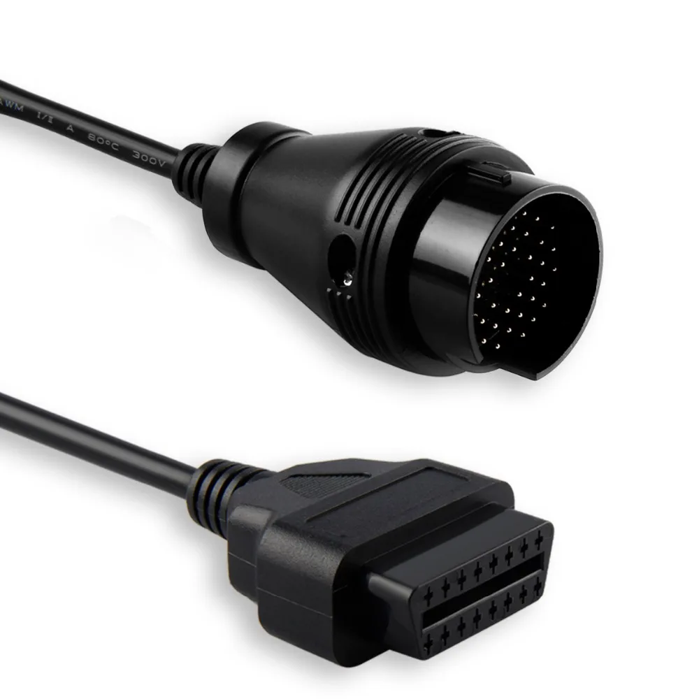 Высокое Качество MB 38 Pin к 16 OBD2 Диагностический кабель для Mercedes pin OBD 38pin разъем OBDII