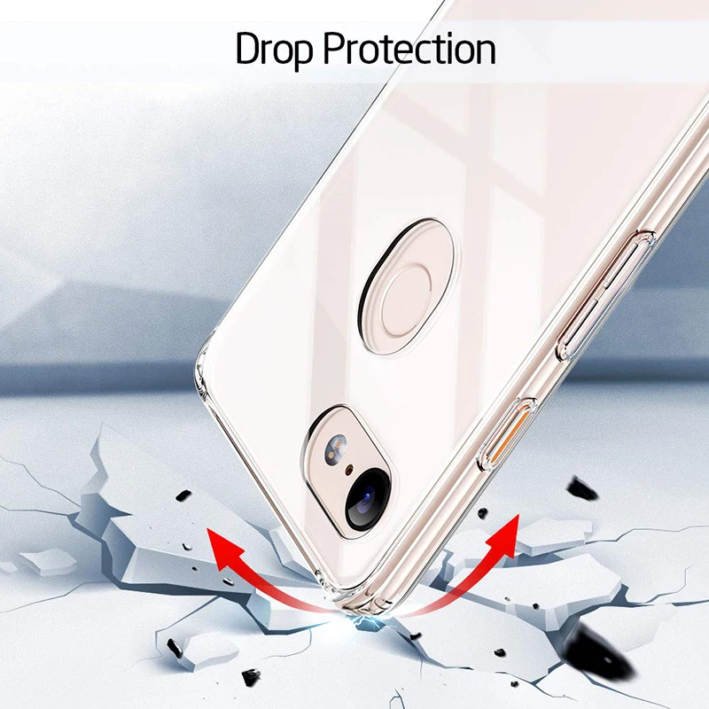 Чехол для мобильного телефона Google Pixel 3 3XL прозрачные чехлы из мягкого ТПУ 360