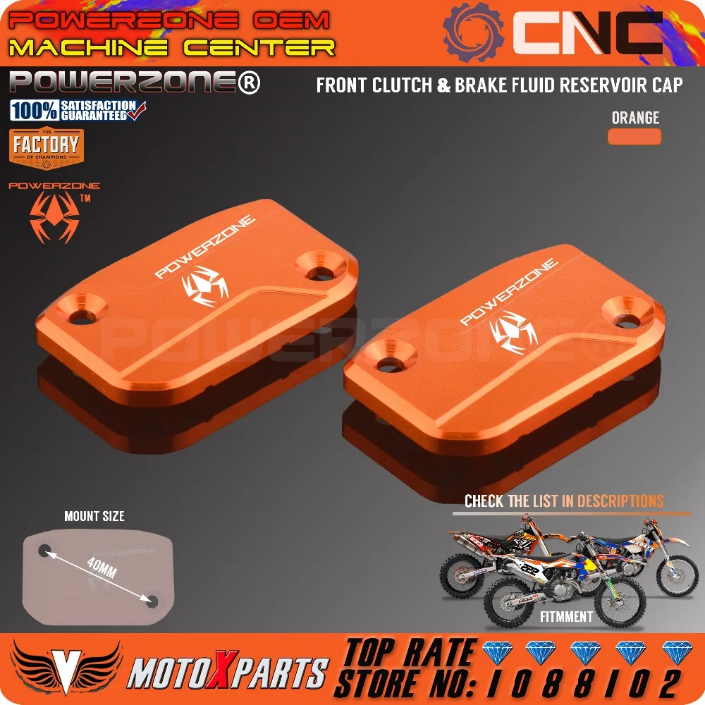 

Крышка бачка тормозной жидкости переднего сцепления с ЧПУ для KTM SX SXF SMR EXC EXC-F XC XC-W XC-F Enduro MX 125-530 250 350 450 525