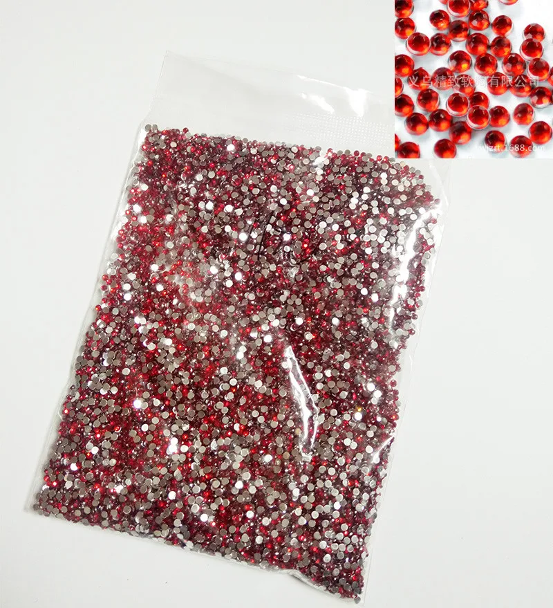 Стразы круглые акриловые разные цвета 2 мм 500 шт. | Красота и здоровье