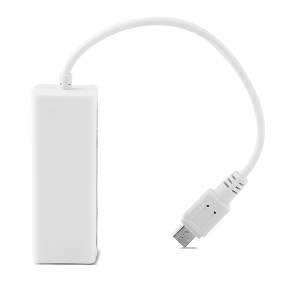 Сетевой адаптер Micro USB к RJ45 поддержка TCP/IP/NETBEUI/IPX/SPX сетевой протокол 10/100 м сеть