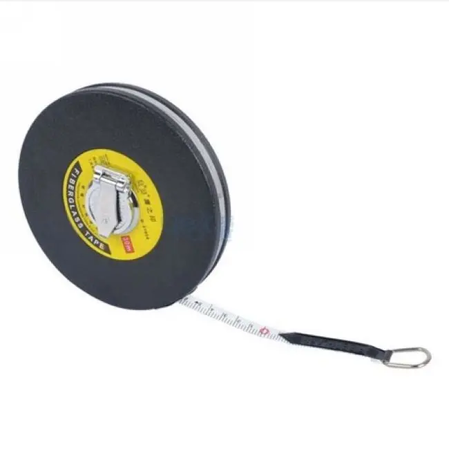 Мощная пластиковая крышка mini измерительная лента из стекловолокна 30M NO.01804