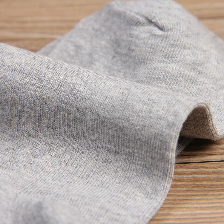 

VOHIO Five colors spring/summer season grey men's hosiery socks cotton short leisure breathable sweat free shipping