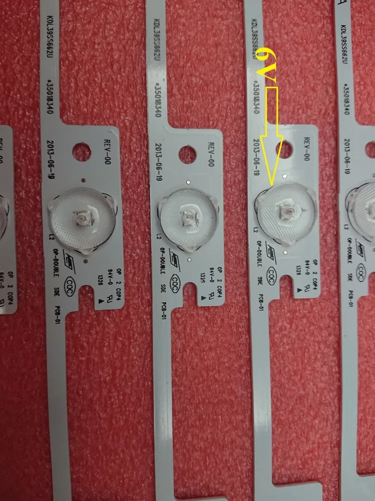 Светодиодная лента для подсветки KDL39SS662U 35018339 KDL40SS662U 35019864 40L2400 40L540040 40L2400U 50 шт. |