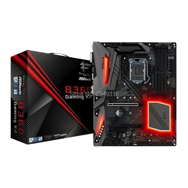Новинка для ASRock Fatal1ty B360 Gaming K4 оригинальная настольная материнская плата LGA1151 DDR4