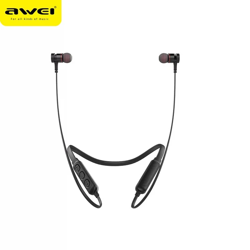 AWEI G10BL спортивные Bluetooth наушники 3D стерео беспроводные с микрофоном