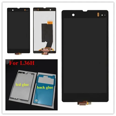 ЖК-дисплей со стеклянным сенсорным экраном в сборе для Sony Xperia Z C6602 сенсорный
