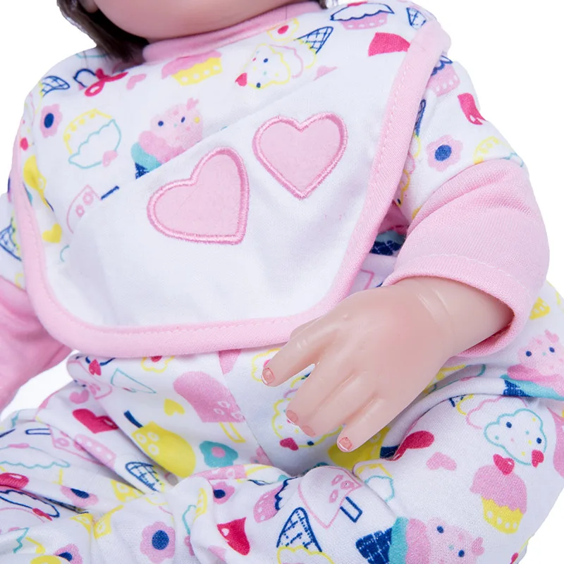 Принцесса Анна 18in прекрасная кукла reborn младенцев силиконовые baby куклы