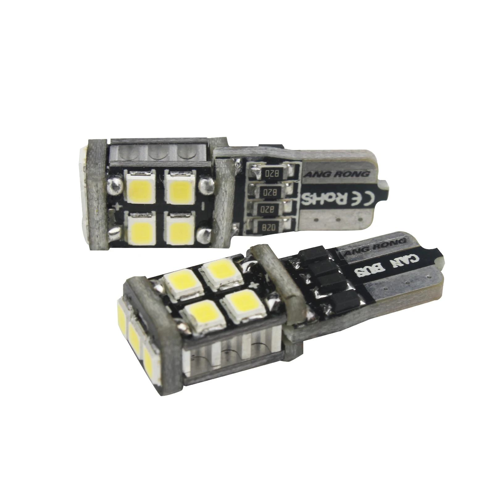 ANGRONG 10x T10 W5W светодиодсветодиодный лампа для салона автомобиля 11 SMD