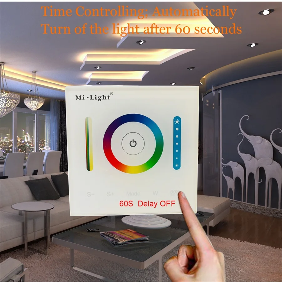 Новый светодиодный контроллер Mi светильник Smart Panel RGB RGBW + CCT сенсорный выключатель