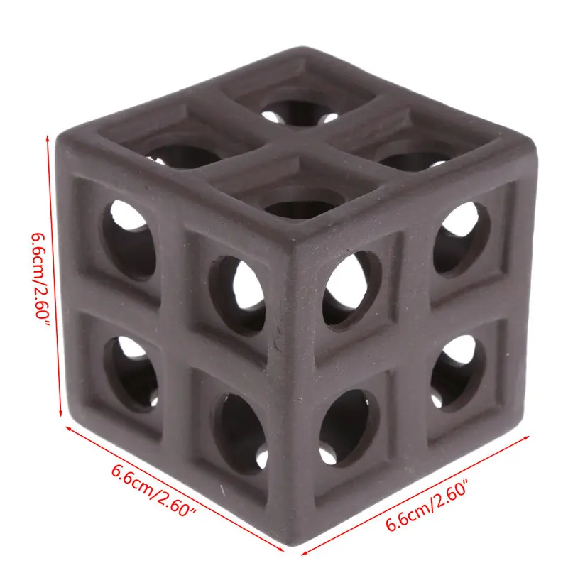 Керамическая скрывающая пещера с рыбами креветки Краб кров разведение для