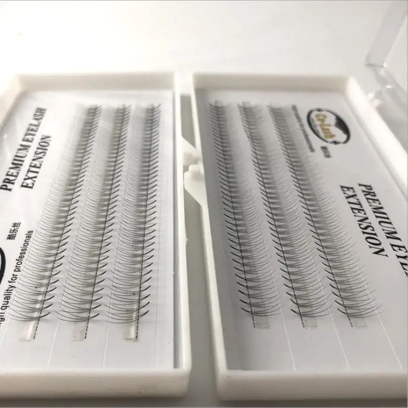 Высокое качество Pteris облака волос 3D норковые ресницы плоские волосы отдельные