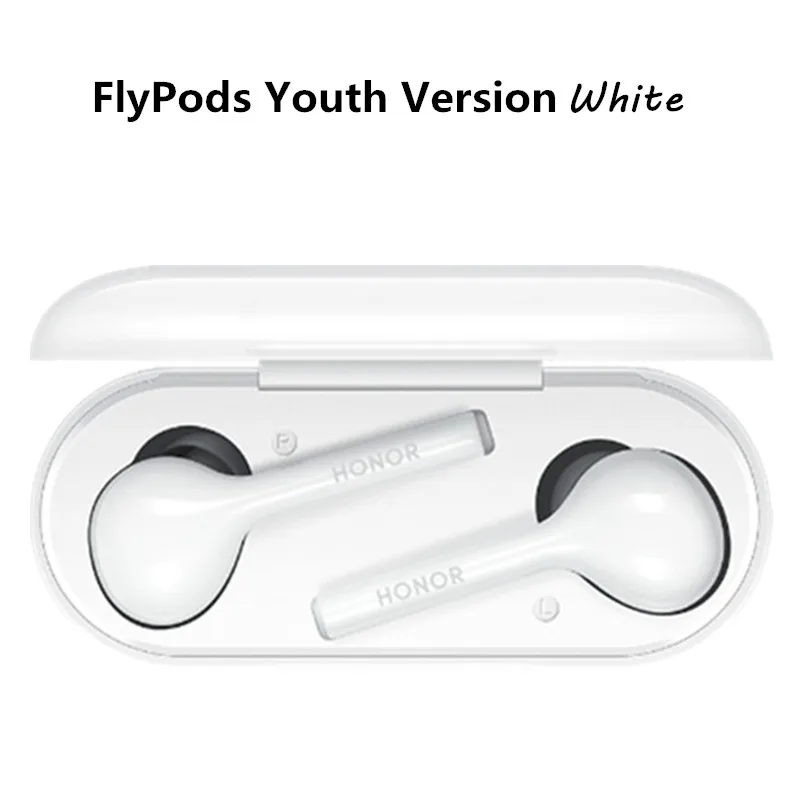 white youth version Оригинальные беспроводные наушники huawei Flypods, Bluetooth, с микрофоном, Handfree, голосовое управление, спортивные, водонепроницаемые, модные, сенсорные, гарнитура - Цвет: white youth version