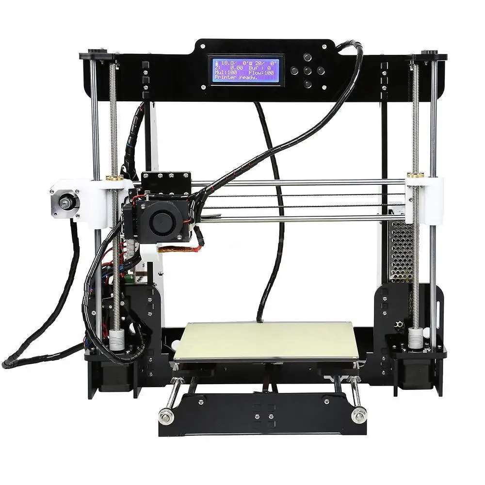 3D принтер Модернизированный Набор для самостоятельной Печати A8 MK8 сборка LCD DIY