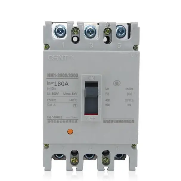 

1pcs Molded case circuit breaker open NM1-250S/3300 250A/160A/180A/125A/225A multi-selection 3P