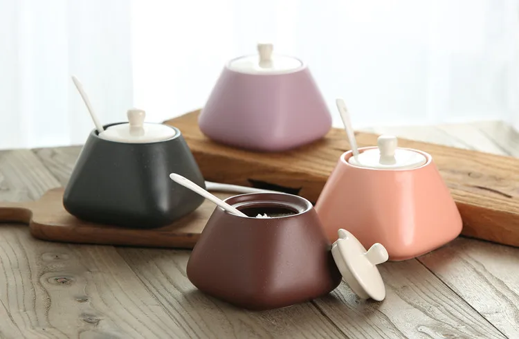 Японские керамические бутылки для специй шейкеры для сахарной соли и перца Контейнеры Для Приправ Для коробка с пряностями контейнер кухонные инструменты