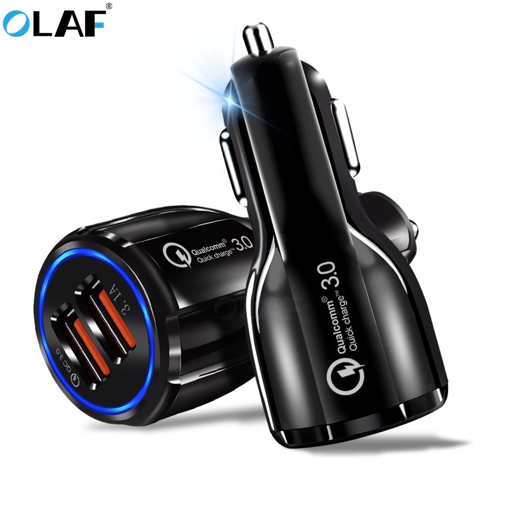 Автомобильное зарядное устройство OLAF с двумя usb портами 5 в 3 1 А автомобильное