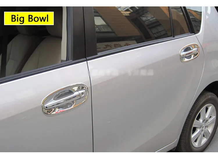 Для Toyota Avensis 2009 2016 хромированная дверная ручка крышка аксессуары наклейки для