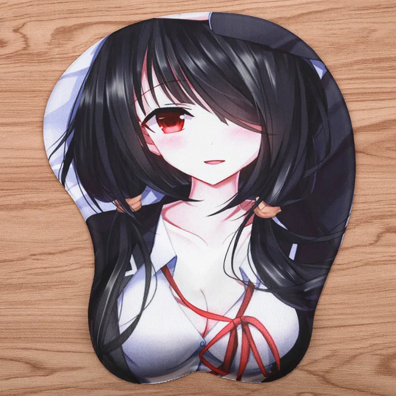 FFFAS аниме 3D коврик для мыши Коврик для запястья мягкий силикагель сексуальный коврик для мыши Япония Корея Франция Прямая мышь рука сопротивляется