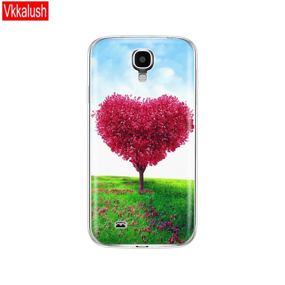 80141 Мягкий силиконовый чехол для samsung Galaxy S4 I9500, чехол из ТПУ для samsung S4, чехол для телефона, защитный чехол для S 4 - Цвет: 80141