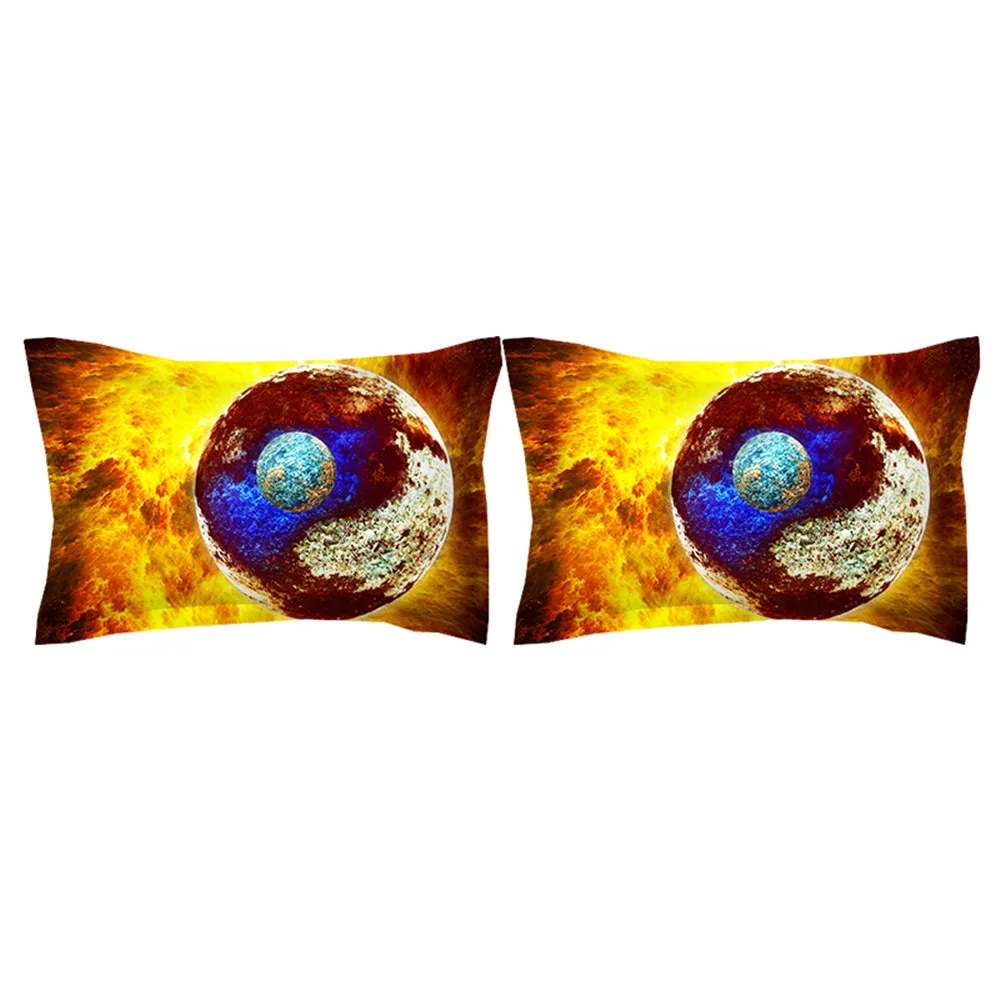 3D таинственный безграничная Galaxy пододеяльник комплекты космического