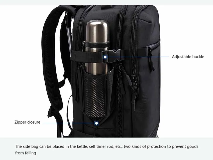 OZUKO мульти-функциональный Для Мужчин's Backpack17 и 20 дюймов ноутбук Рюкзак Школьная Сумка Большой Ёмкость дорожные сумки Повседневное мужской Mochila