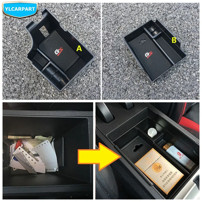 Ящик для хранения в подлокотнике автомобиля Box Geely Emgrand GS|Все уборки| |