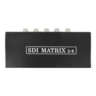 Разветвитель SDI матричный распределитель 3GHDSDSDI 2x8 с разъемом BNC, поддержка 1080P, расширитель распределения для проектора, монитора, камеры