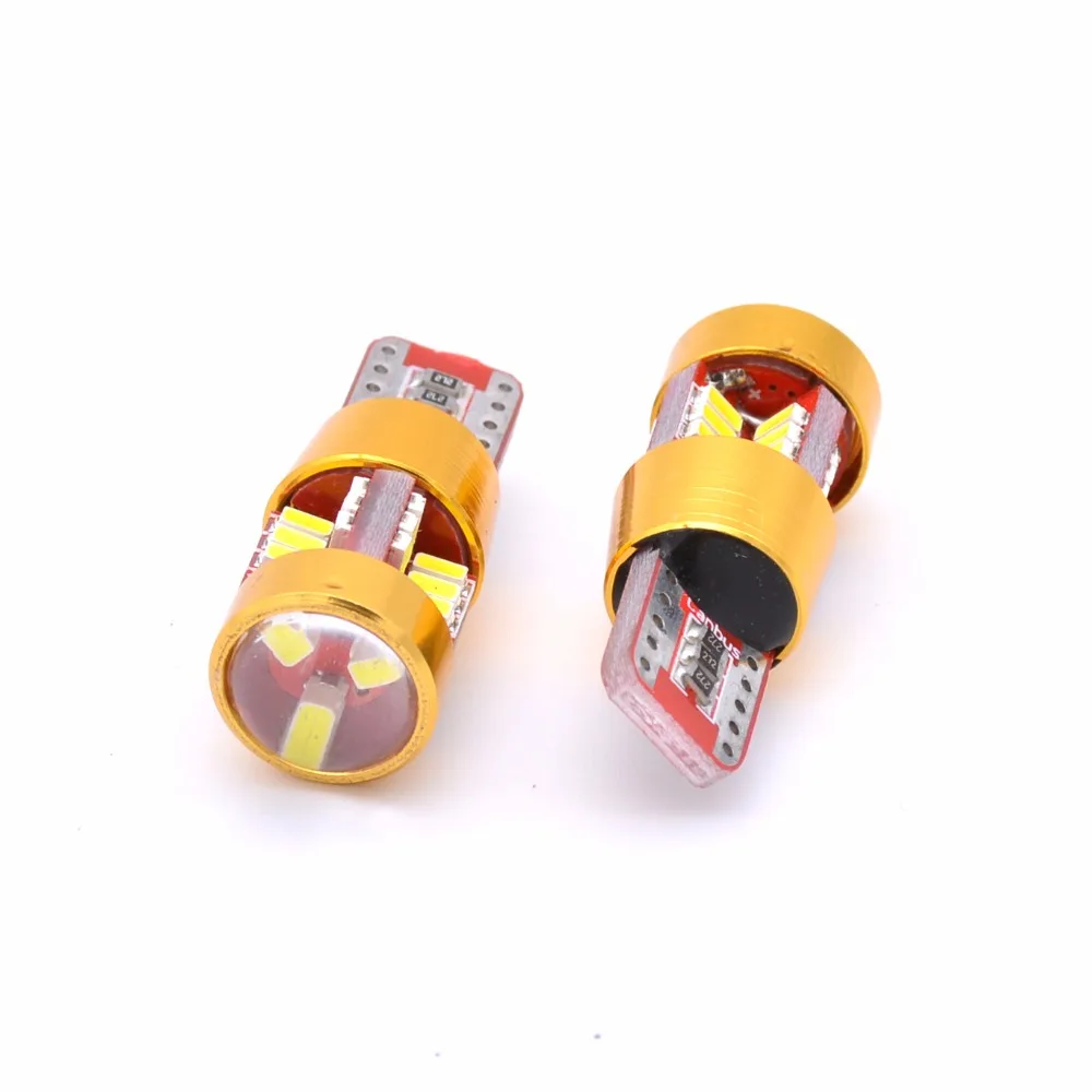 1 шт. авто светодиодный T10 2825 194 W5W 168 175 3014 27smd объектив СВЕТОДИОДНЫЙ CANBUS ОШИБОК