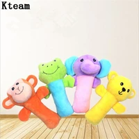 pet soft dog toys animal design cotton dog pet toys durable cotton chew toys training teething toys for small to medium puppy
