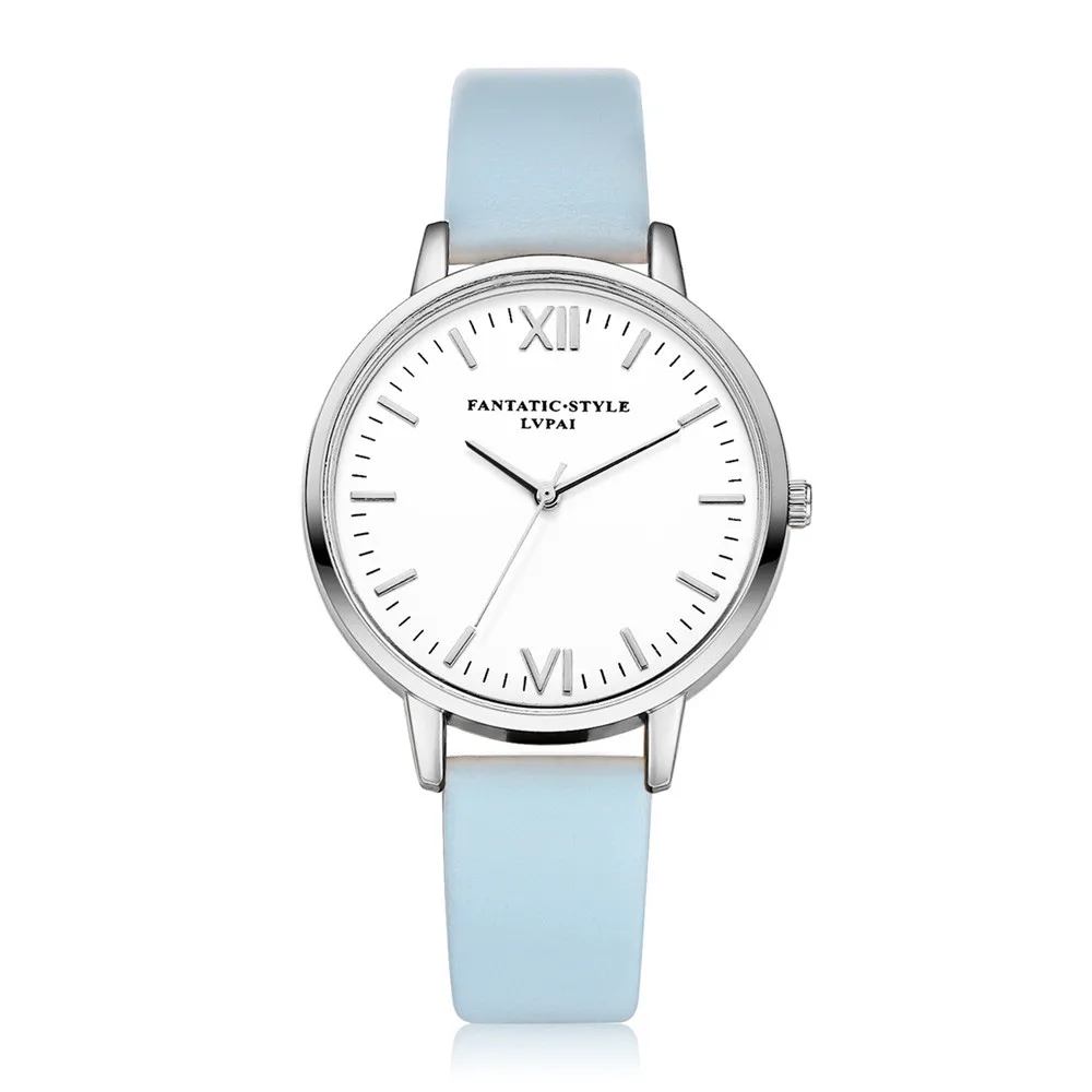 Reloj mujer Для женщин часы женские Повседневное кварцевые Саат римскими цифрами