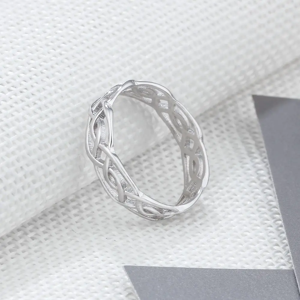 Женские винтажные кольца из стерлингового серебра 925 пробы трендовые