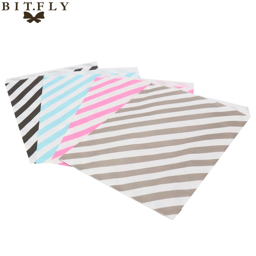 25 шт конфетный мешок подарочные пакеты в горошек крафт бумажные сладкие