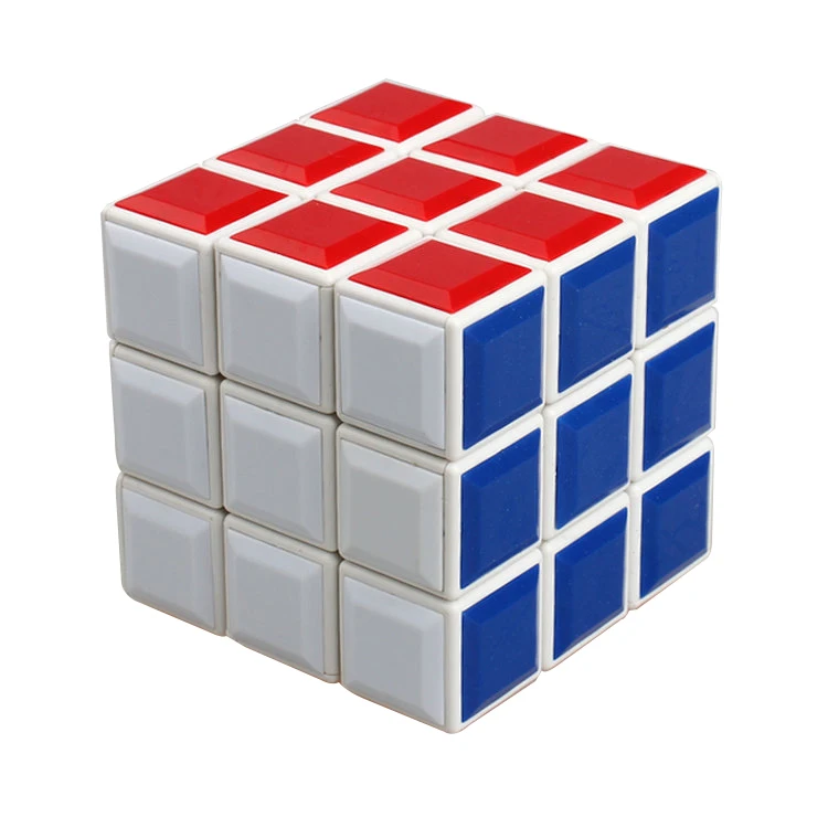 3x3x3 Stickerless головоломки Скорость нео кубы 56 мм классические развивающие