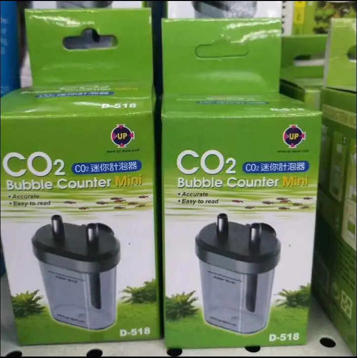 До Рафинированный CO2 пузырьковый метр для воды трава цилиндрический генератор