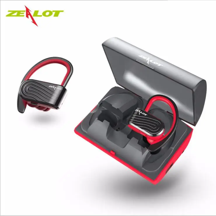 ZEALOT H10 TWS беспроводные наушники Bluetooth Спортивная гарнитура с микрофоном 2000 мАч