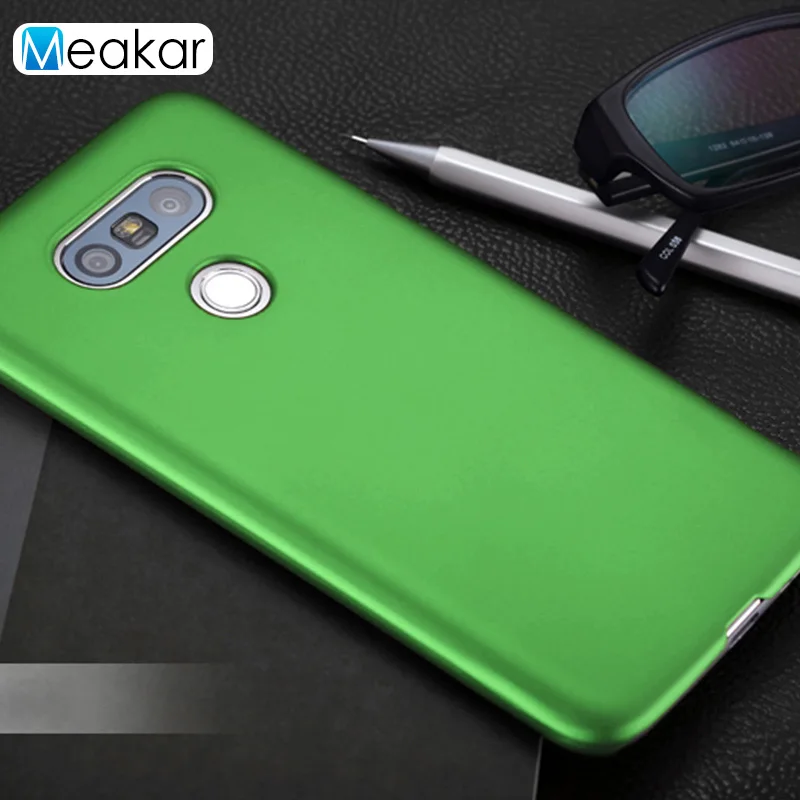 green Матовая Пластик Coque 5.3For Lg G5 чехол для Lg G5 Se H845 H840 H850 H860 F700 телефона чехол-лента на заднюю панель - Цвет: green
