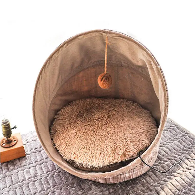 Pet USB плюшевое термостатическое электрическое одеяло не включает источник