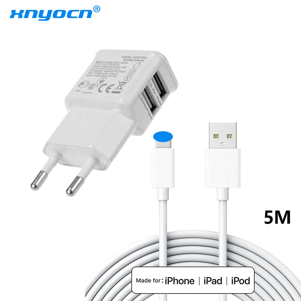 USB кабель Xnyocn для iPhone x 8 8plus 6 6s 6plus 7 7s 7plus 5|Зарядные устройства телефонов| |