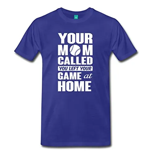 Свет Экипажа Шея Короткая baseballer Юмор мужская Премиум Топ Мужская Майка|men t shirt|t